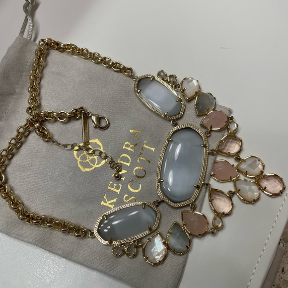 Vintage HTF Kendra Scott Livia bib necklace 💖 - Picture 3 of 4